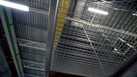 interior of a modern warehouse storage facility