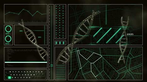 Animating-DNA-analysis-and-data-visualization-over-scientific-interface