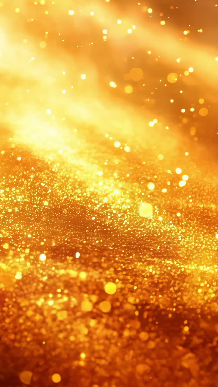 A bright orange background with a lot of sparkles. The sparkles are scattered all over the background, giving it a dreamy and ethereal feel