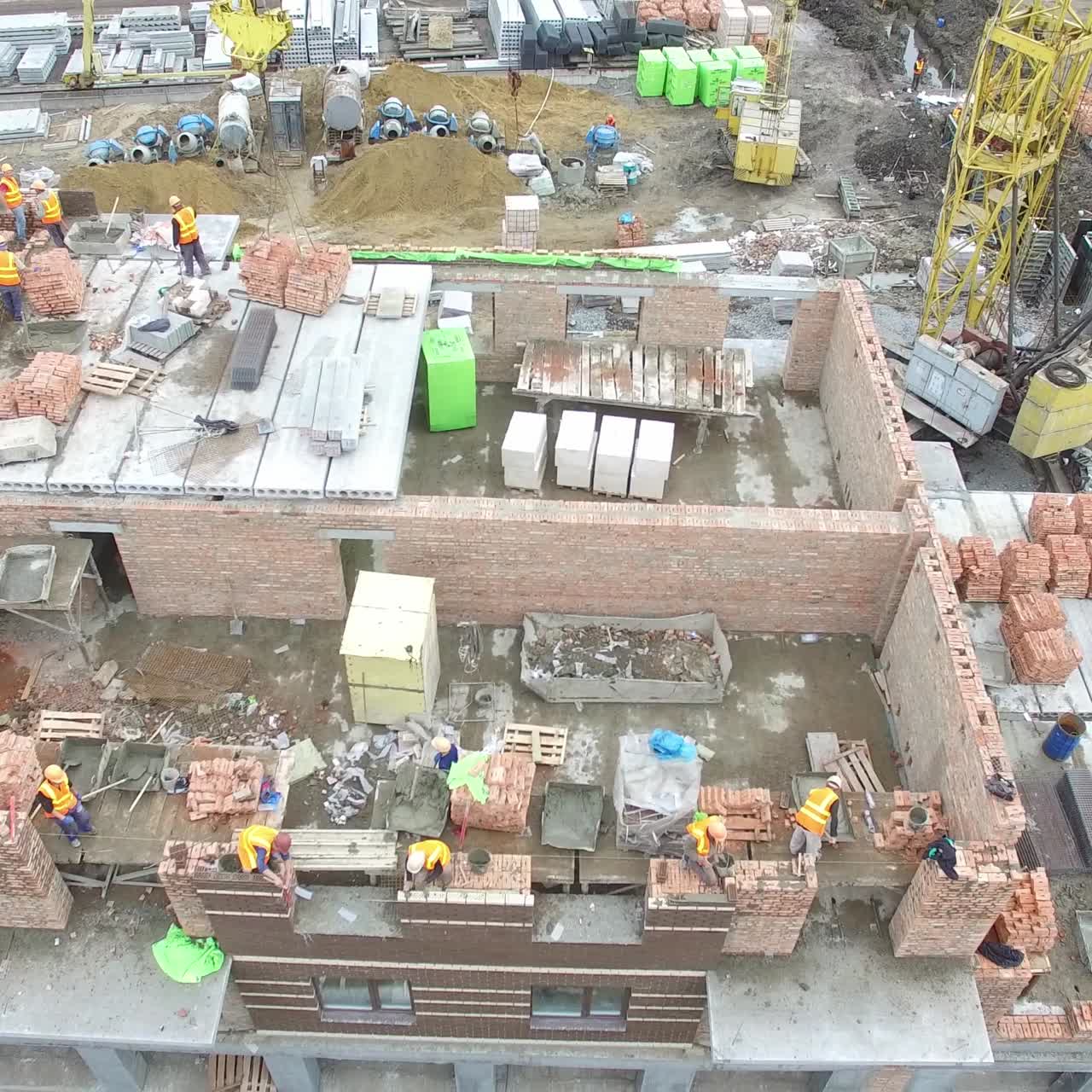 construcción del nuevo edificio