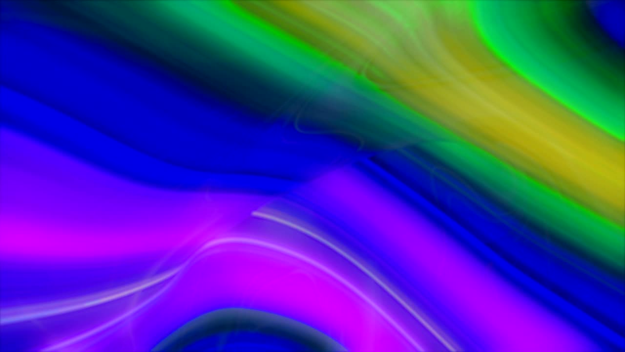 las rayas de color neón.