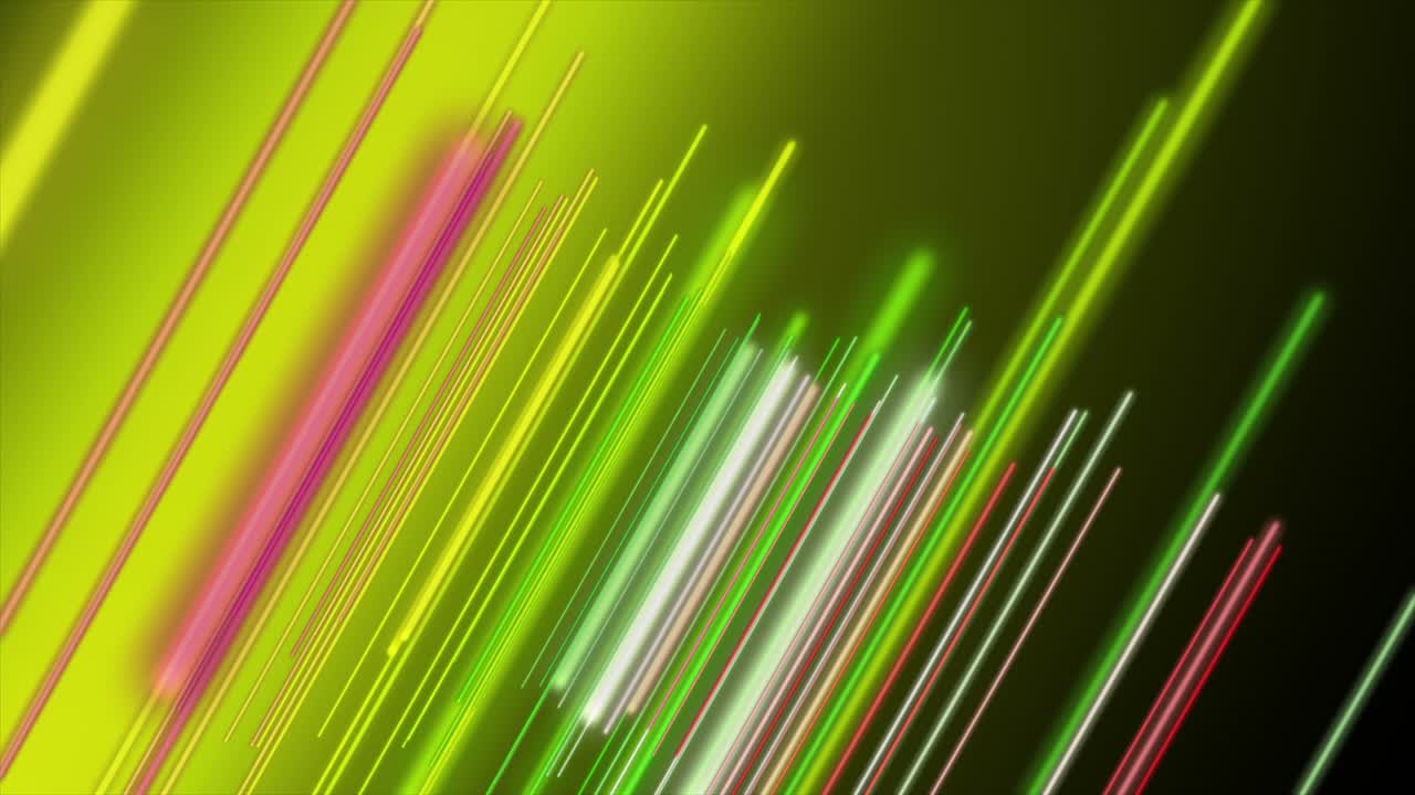 animación futurista con objeto de rayas en cámara lenta, 4096x2304 bucle 4k