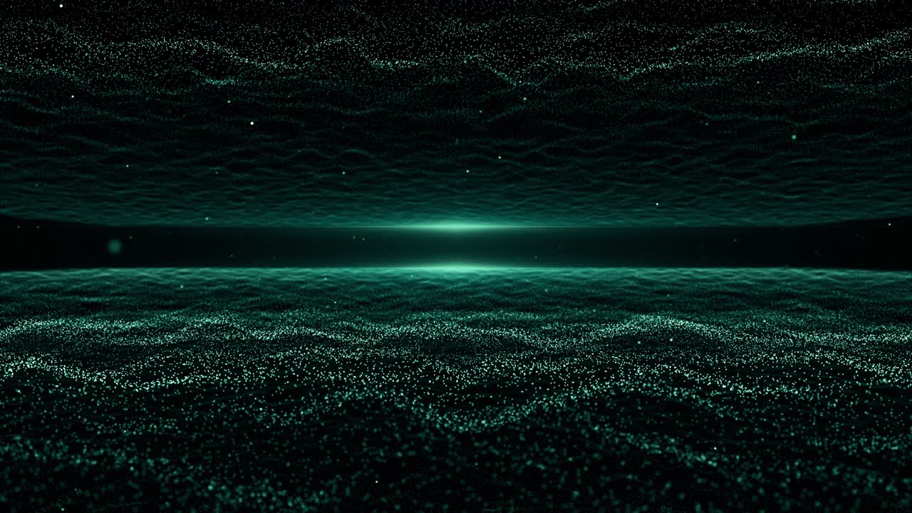 Particles dust abstract light bokeh motion titles cinematic background loop