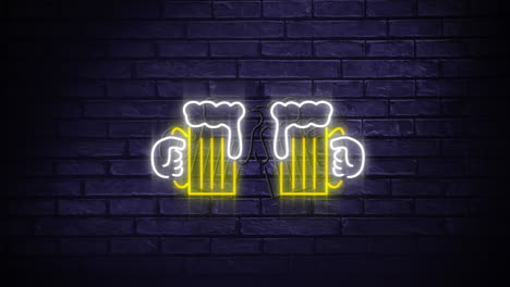 led light beer signage