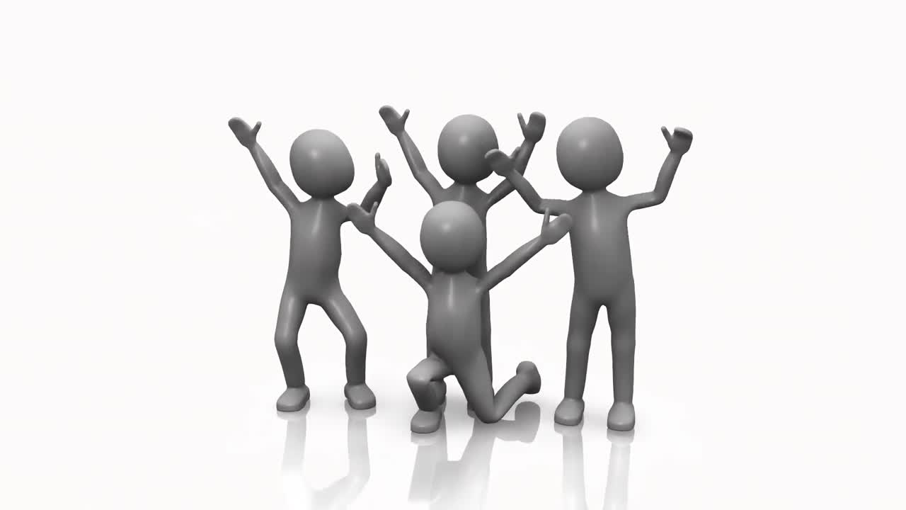 Portrait of a successful 3D team