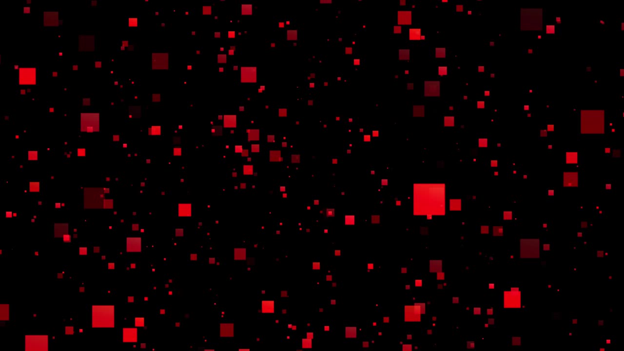 the red square shapes[loop]