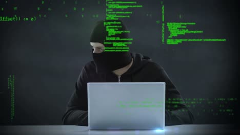 Hacker-Benutzt-Einen-Laptop