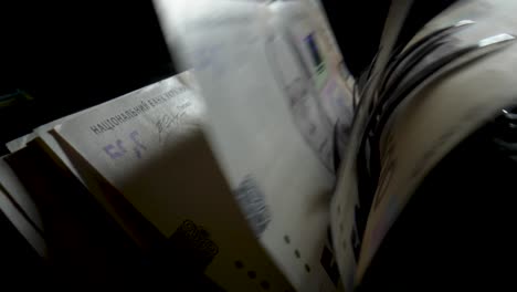 counting money