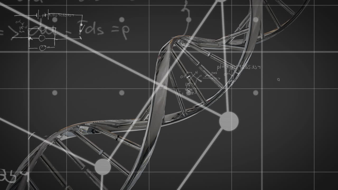 코로나19 팬데 기간 동안 dna의 애니메이션