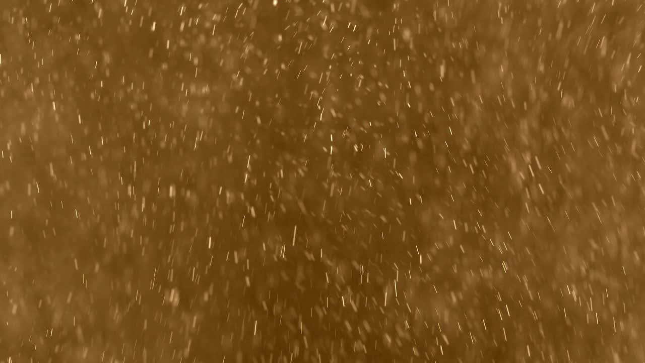 소용돌이치는 밝은 주황색 입자