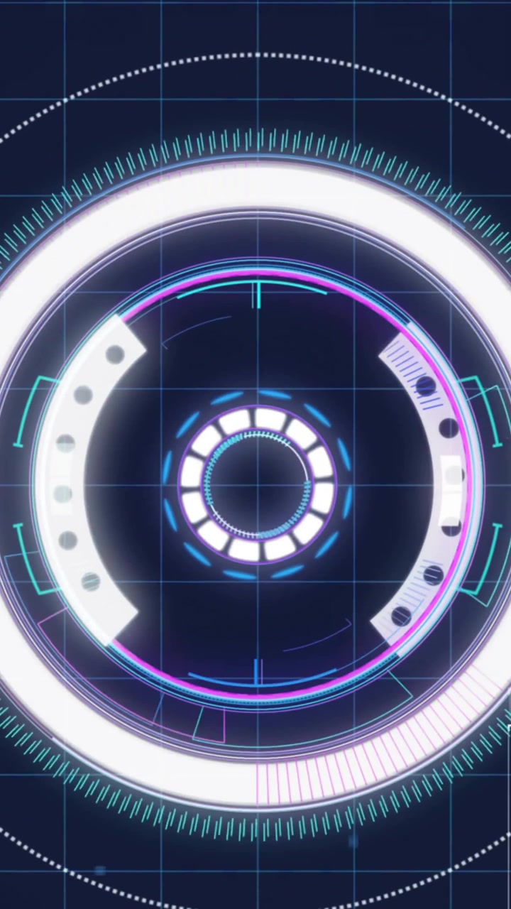 Animation of digital data processing and scope scanning