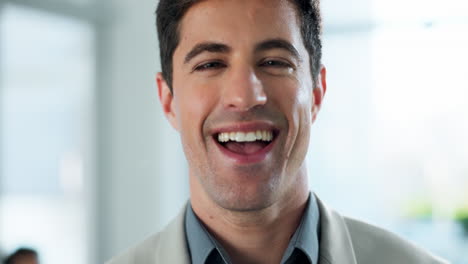 retrato de un hombre de negocios sonriente