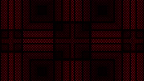 patrón abstracto rojo y negro