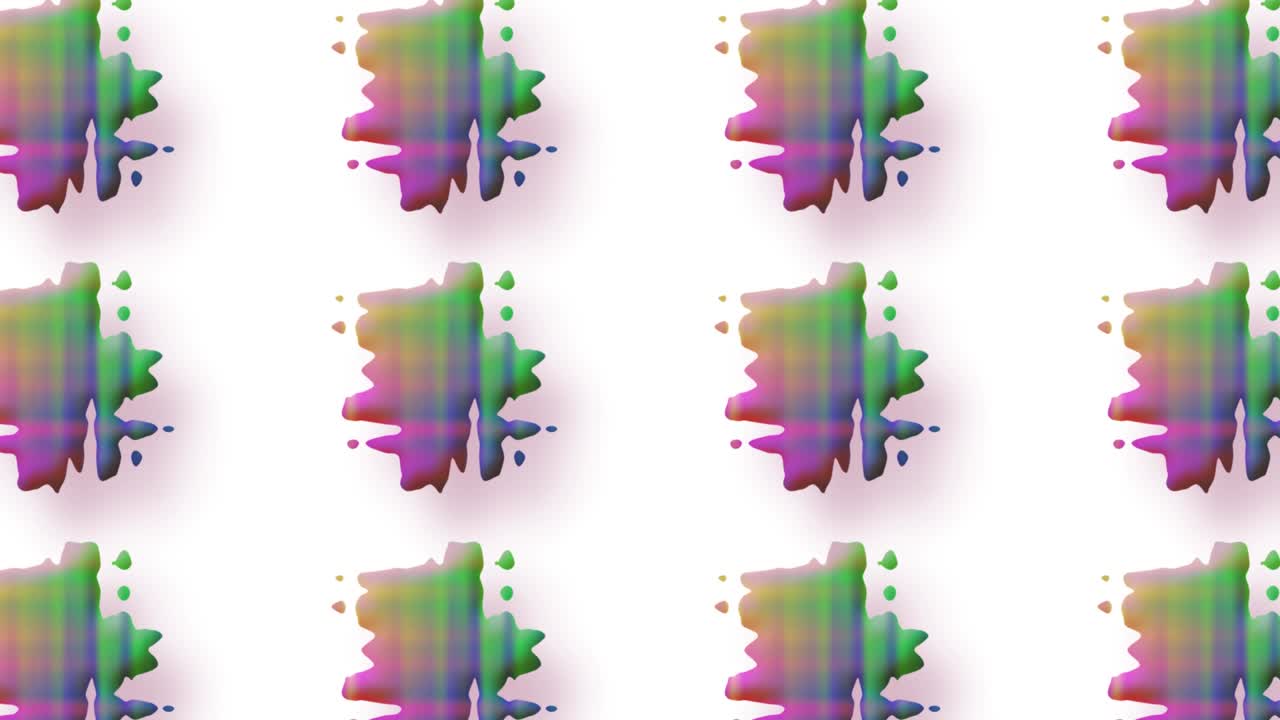 fondo geométrico fluido futurista de colores