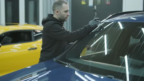 professional car detailing – washing, ceramic coating, and interior cleaning