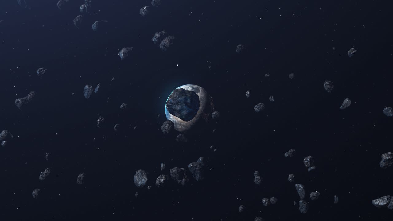 Asteroid Threatening Earth