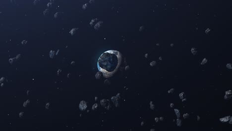 asteroid threatening earth