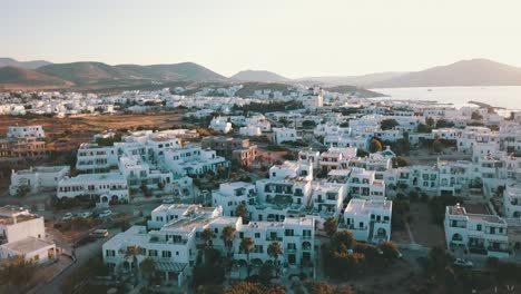 flight in paros, naxos, antiparos in greece