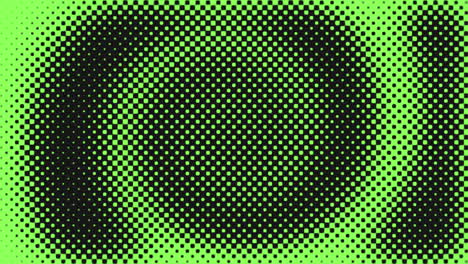 stylish halftone pattern small black dots on green background