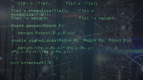 Animación-De-Procesamiento-De-Datos-Y-Conexiones-Sobre-Circuitos-Integrados-Y-Servidores.