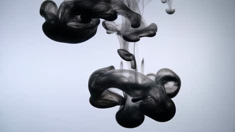 ink drops in liquid