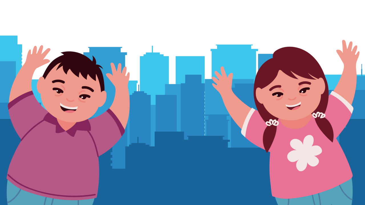 도시의 행복한 아이들