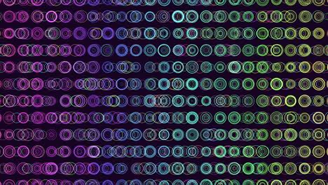 circular colorful pattern vibrant circles arranged in circular formation