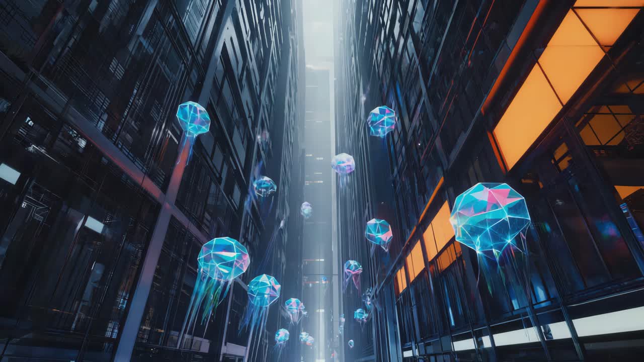Futuristic Urban Jellyfish