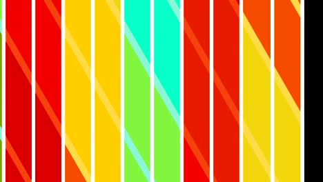 two 2d color bars that move, anchor point from top left to bottom right to bottom on a background.