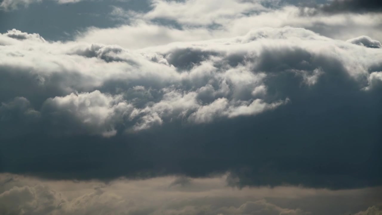 Dark Storm Clouds Moving Across the Sky