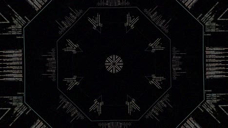 abstract computer code pattern