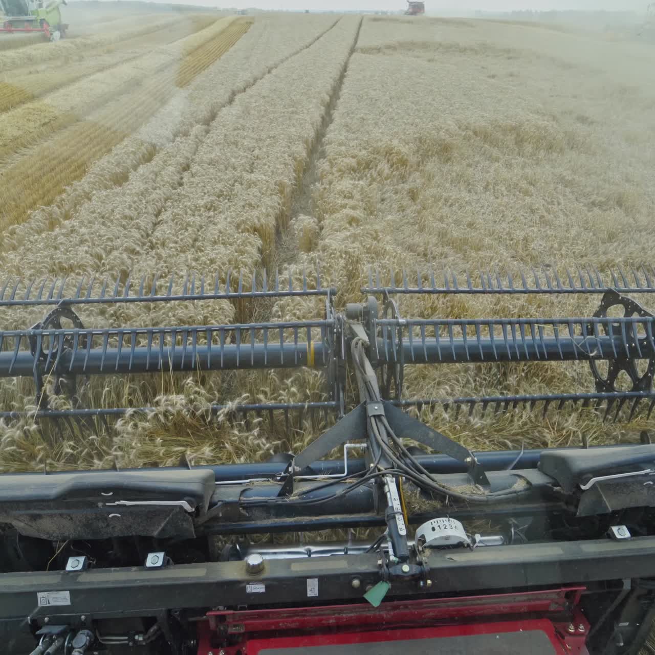 Head cabin and reaping machine