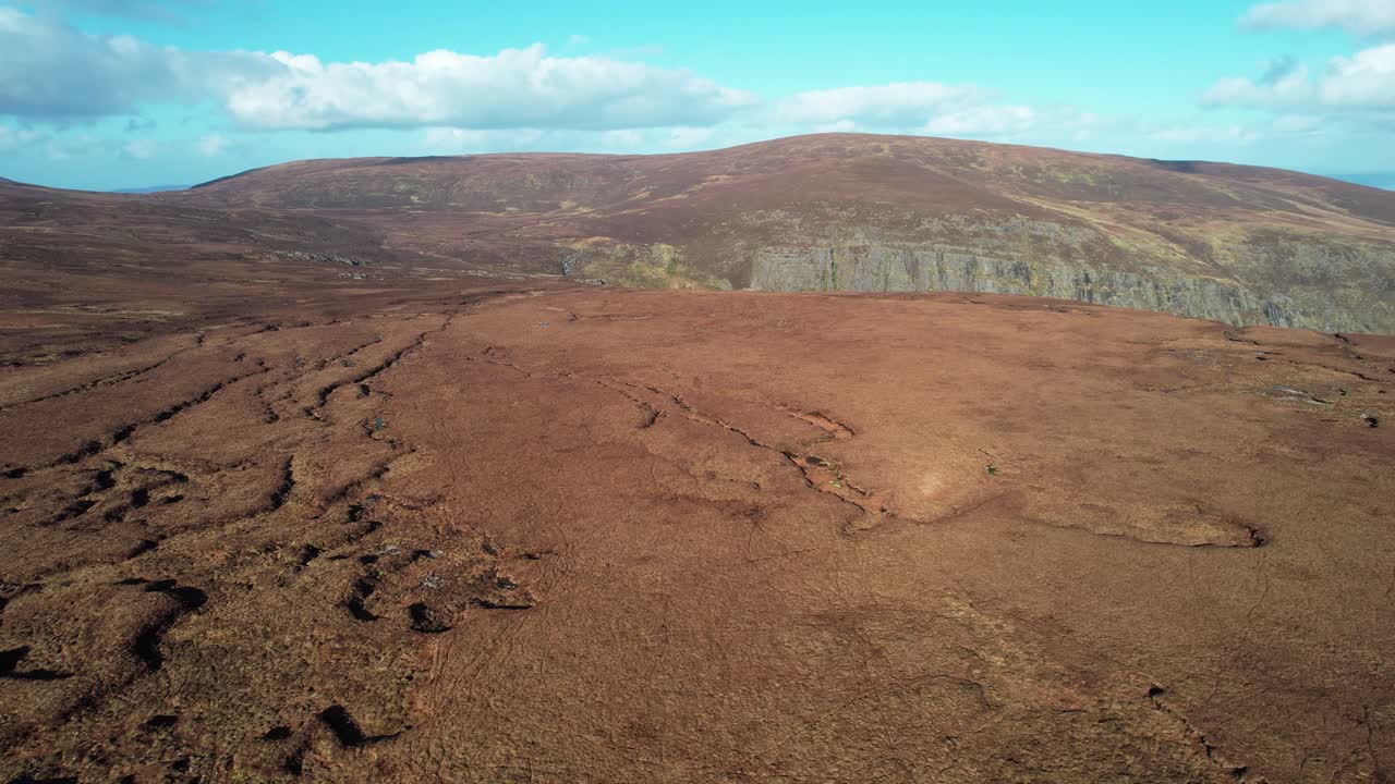 Ireland Mountains peat bog high in the Comeragh Mountain Range Waterford ireland Epic Locations in winter