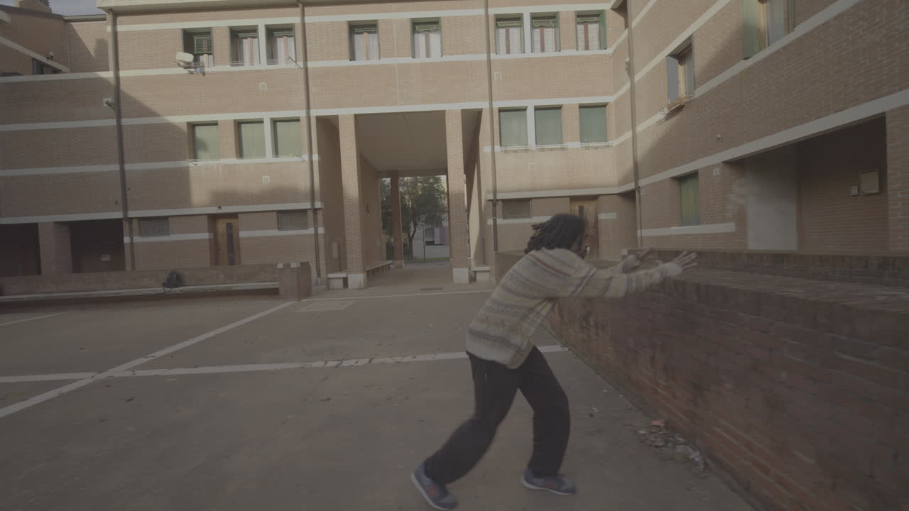 Parkour in an Urban Setting