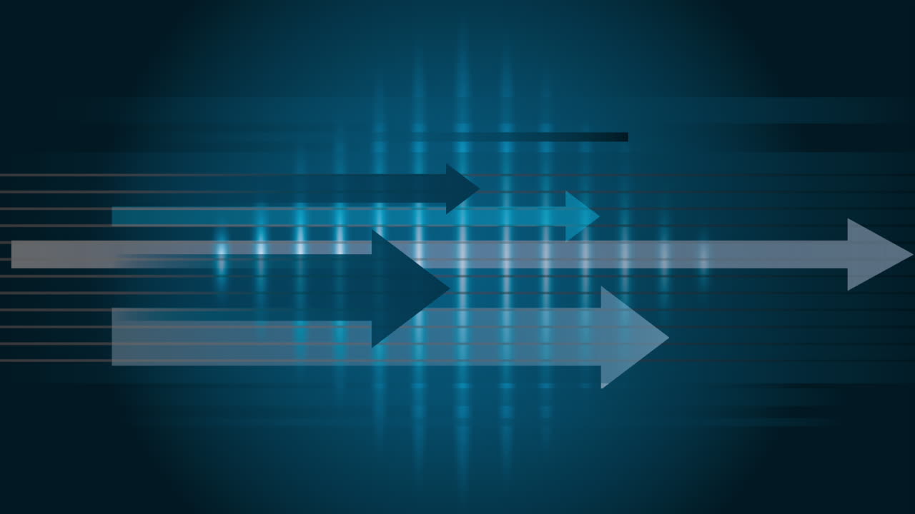 Abstract Direction Arrows Graphic Background