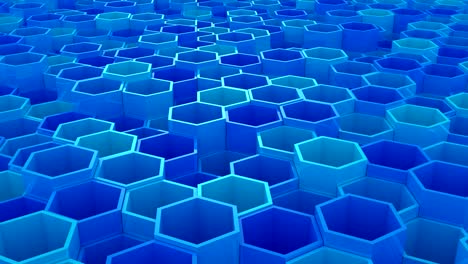 background of hexagons