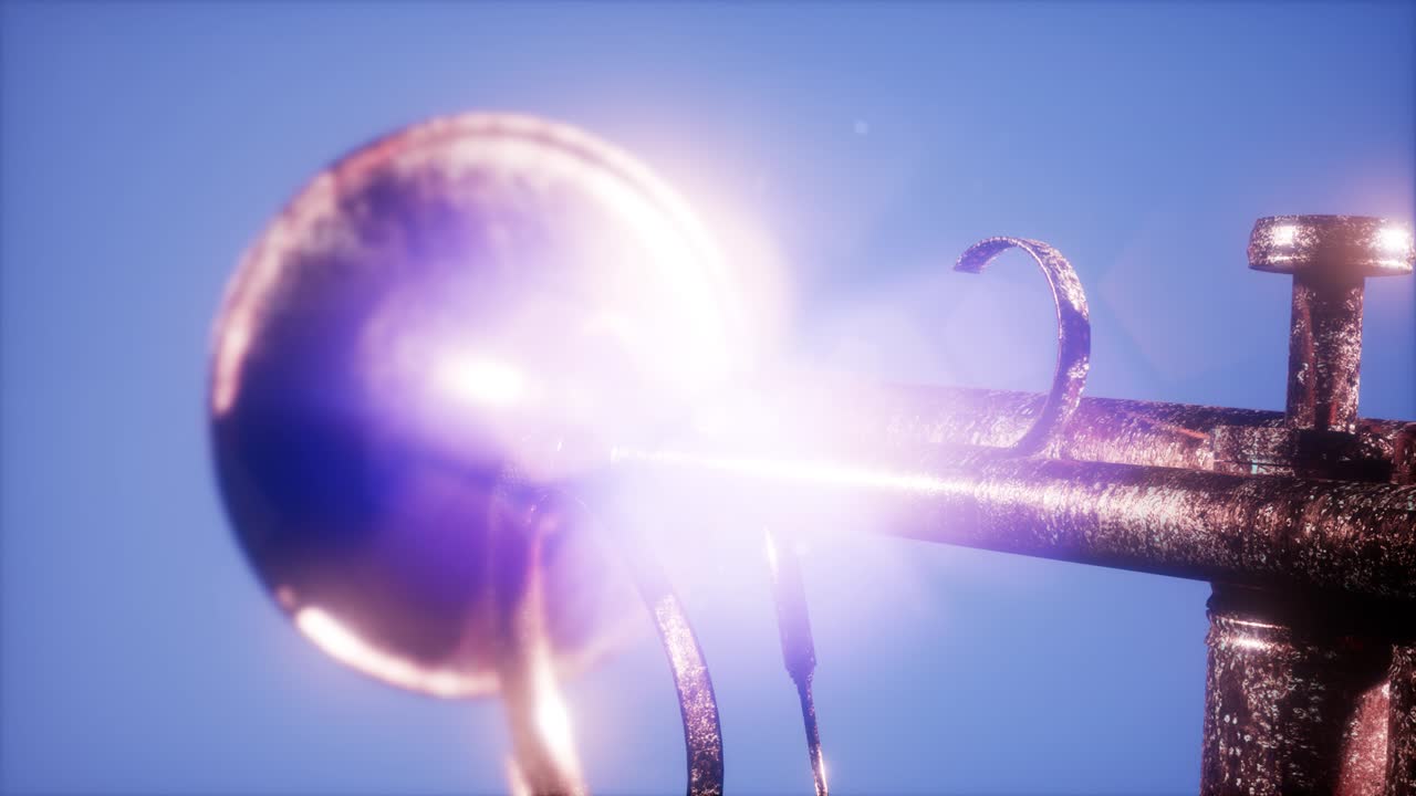 4k 슈퍼 슬로우 모션 청동 트럼 ⁇