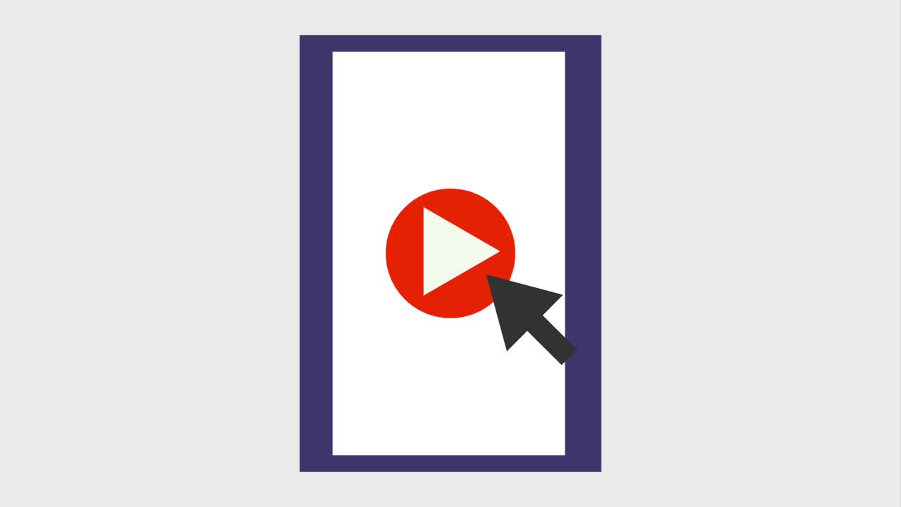 riproduzione di icone video