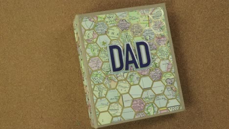 photo album for dad. happy father's day