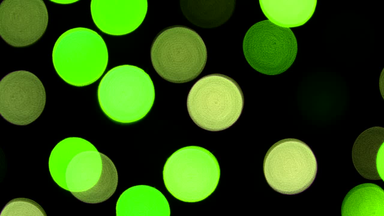 iluminación de bokeh