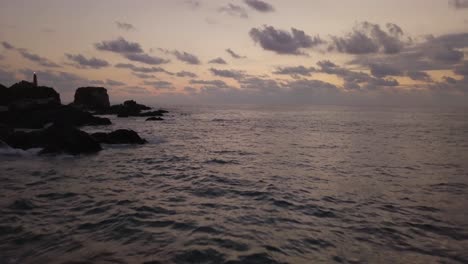 Einsteigen:-Punta-Zicatela-Puerto-Escondido,-Oaxaca-Aerial-Beach-Sunset-06