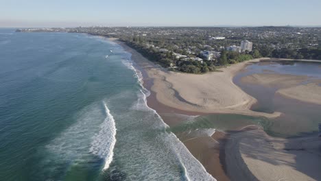 Currimundi-Creek-And-Lake-On-Queensland's-Sunshine-Coast-In-Australia