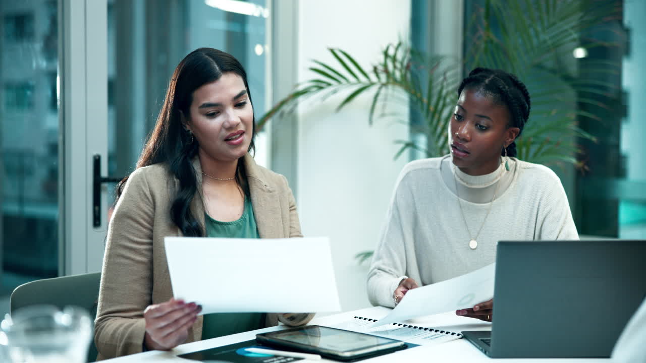 Business meeting with diverse team in office