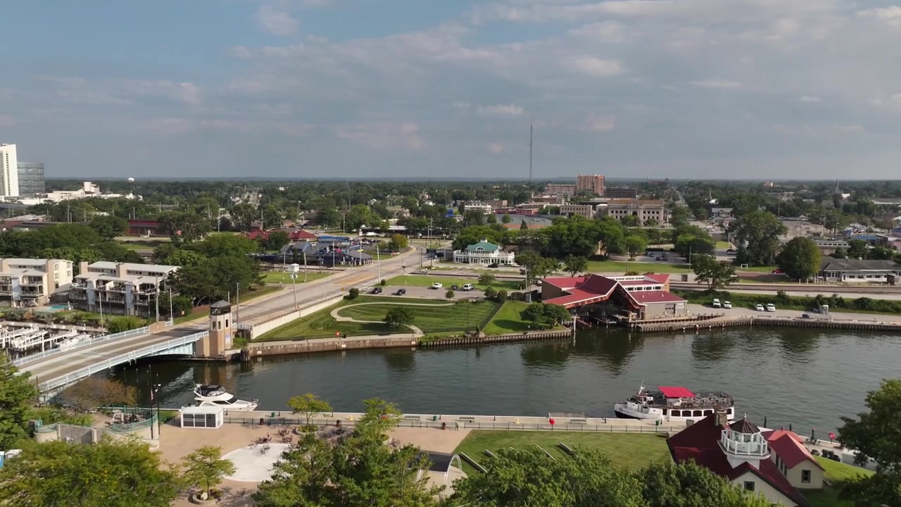 Porticciolo vicino a Michigan City, Indiana