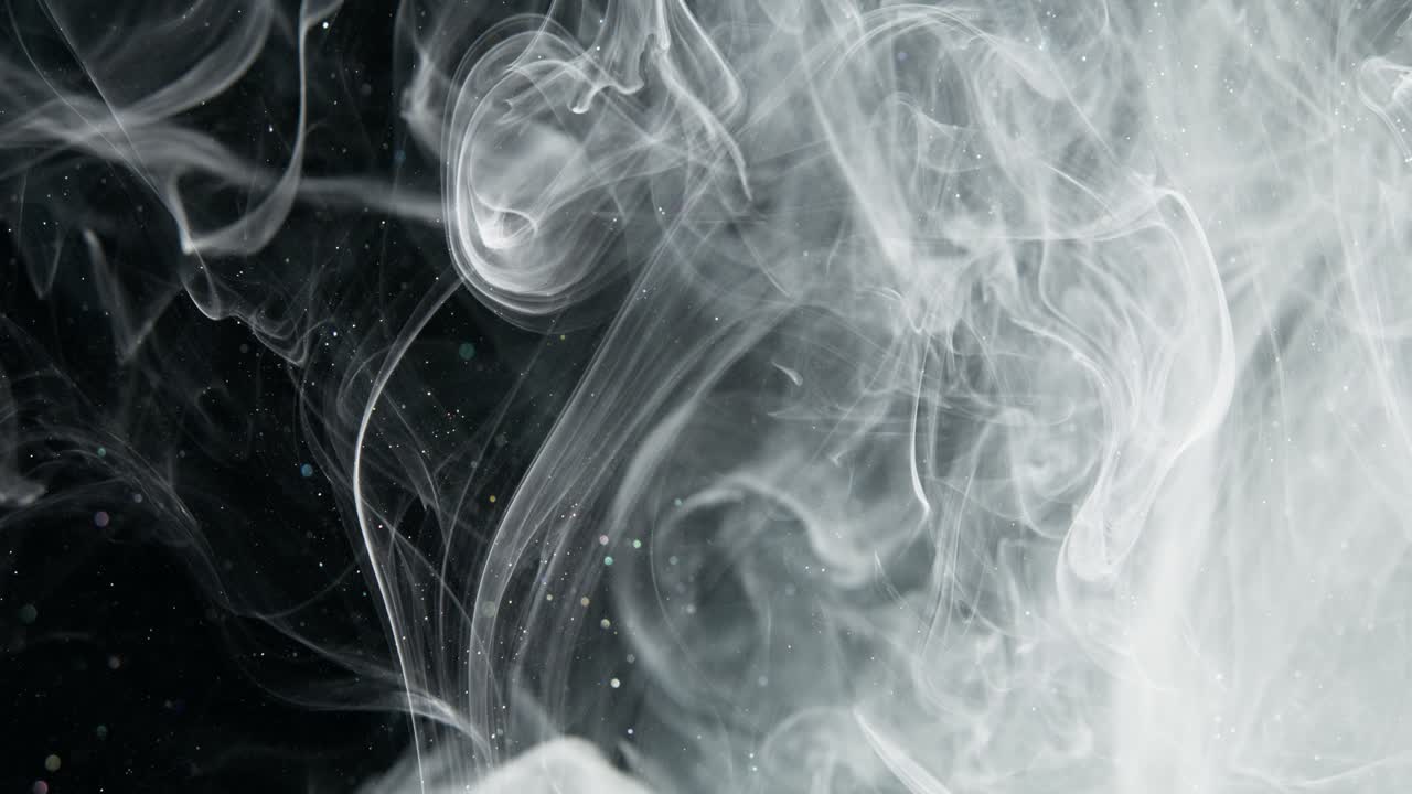 Motivi astratti di fumo e inchiostro