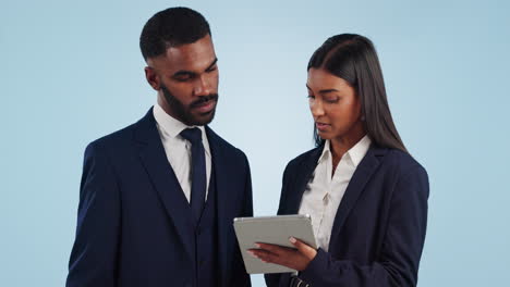 personas de negocios, tabletas y consejos