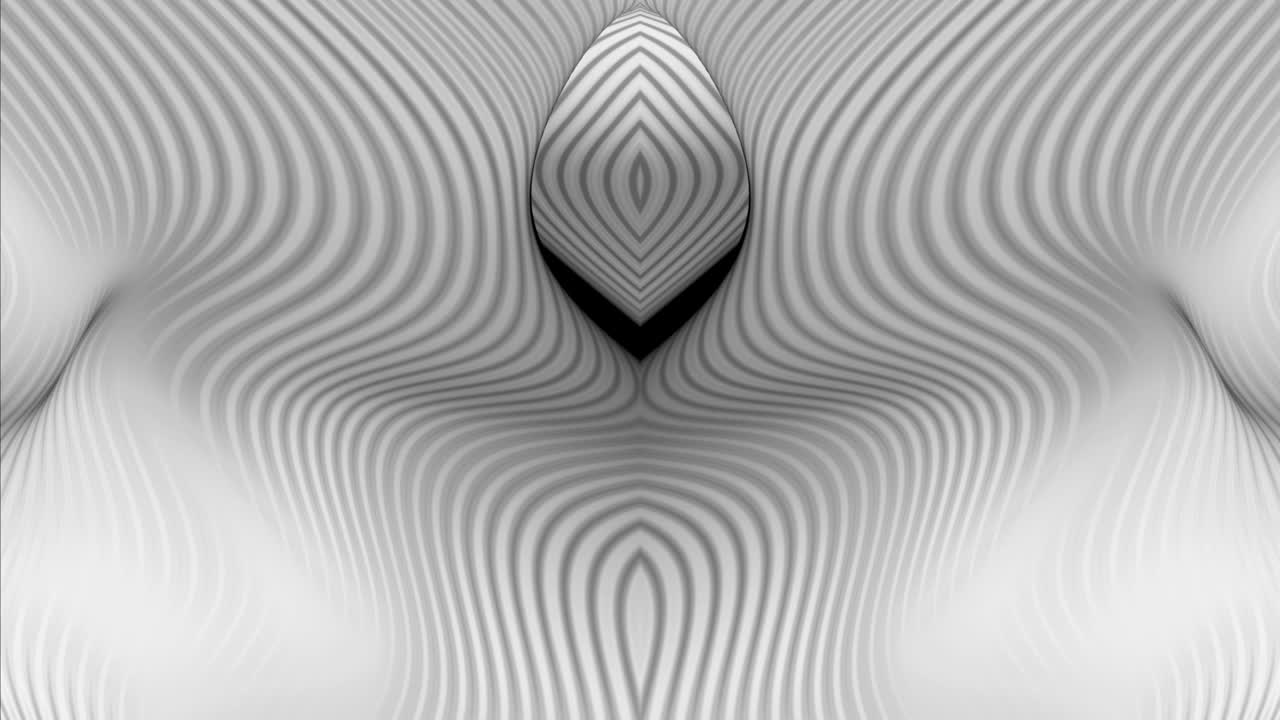 las rayas elásticas en 3d son un telón de fondo animado.