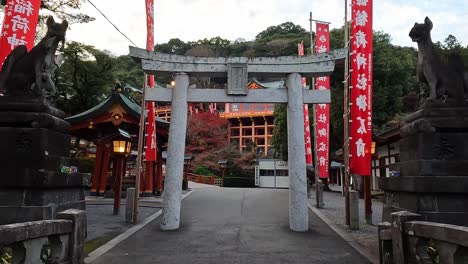 yutoku inari shrine in kyushu, japan