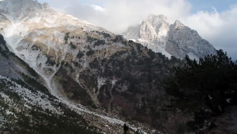 hiking from the famous valbona to theth valley