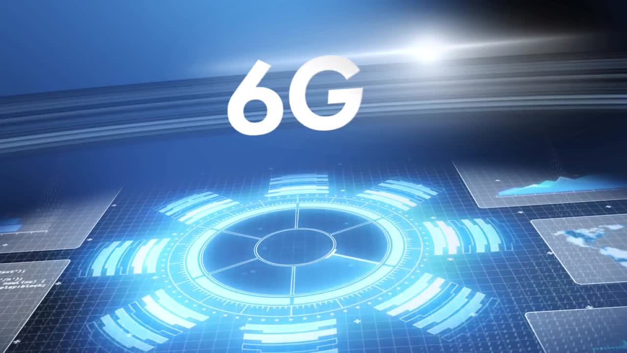 6g 텍스트의 애니메이션, 범위 스캐닝 및 화면에서 데이터 처리